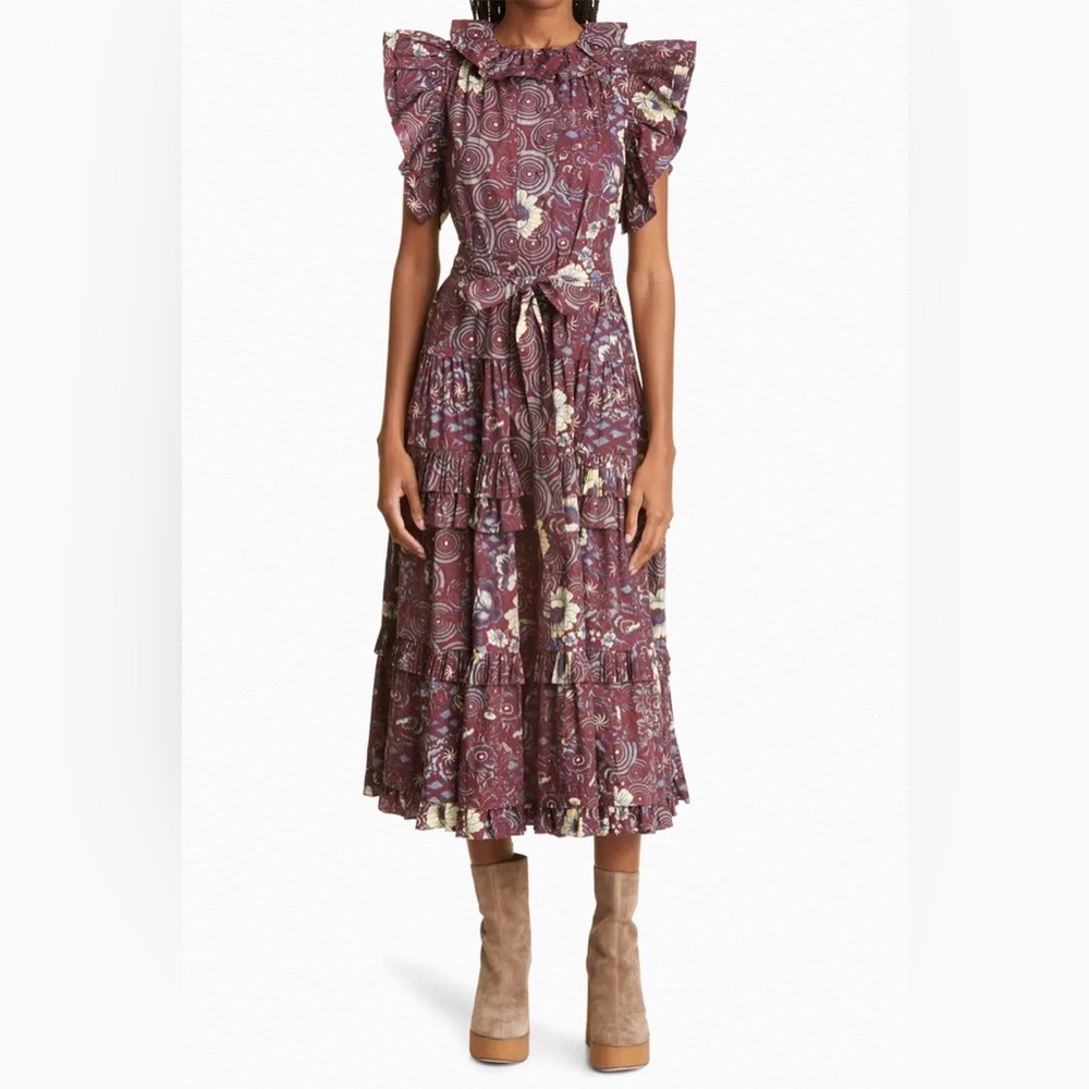 Ulla Johnson Elsie dress in Heliotrope sz 0